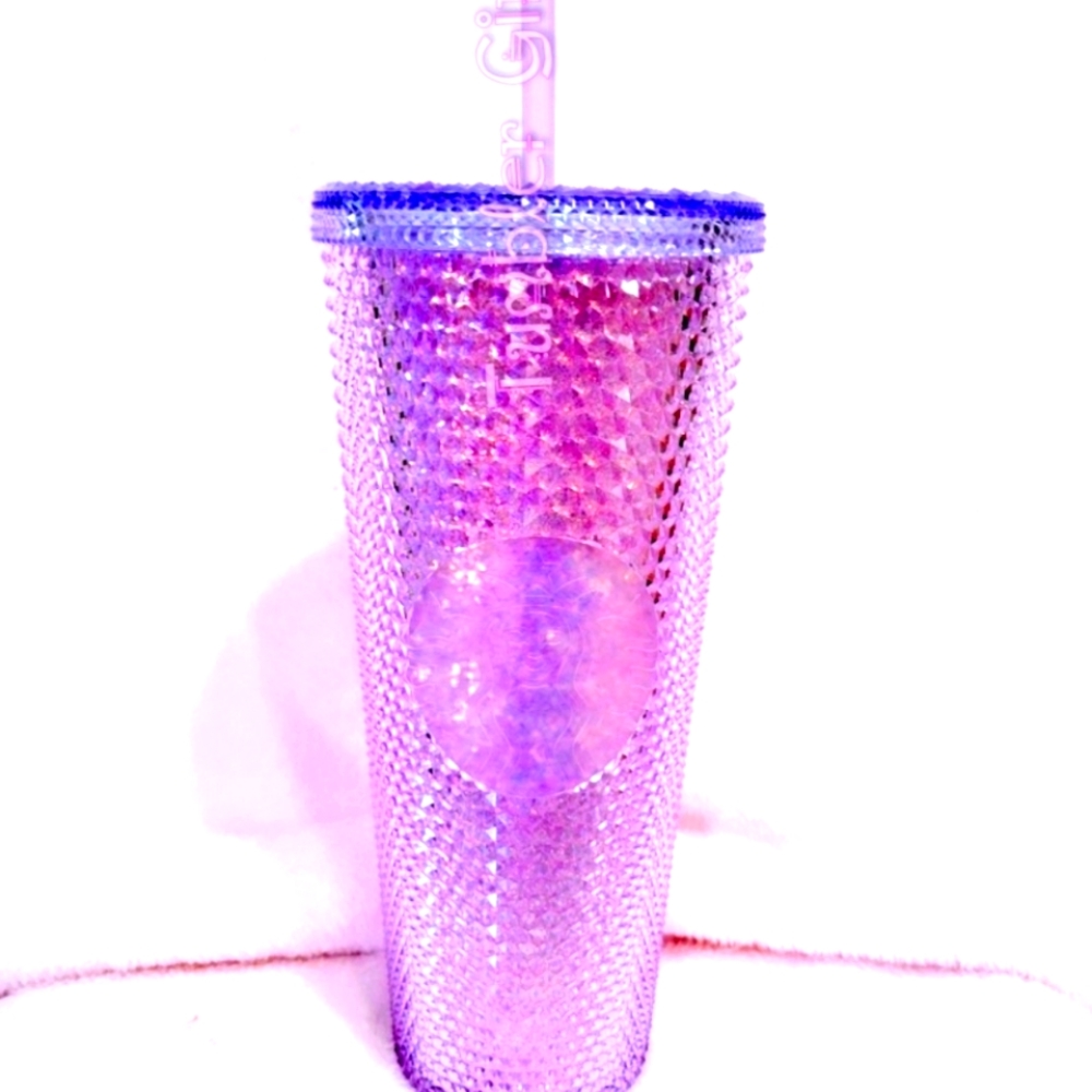 !SOLD!Starbucks Diamond Purple Glitter Studded